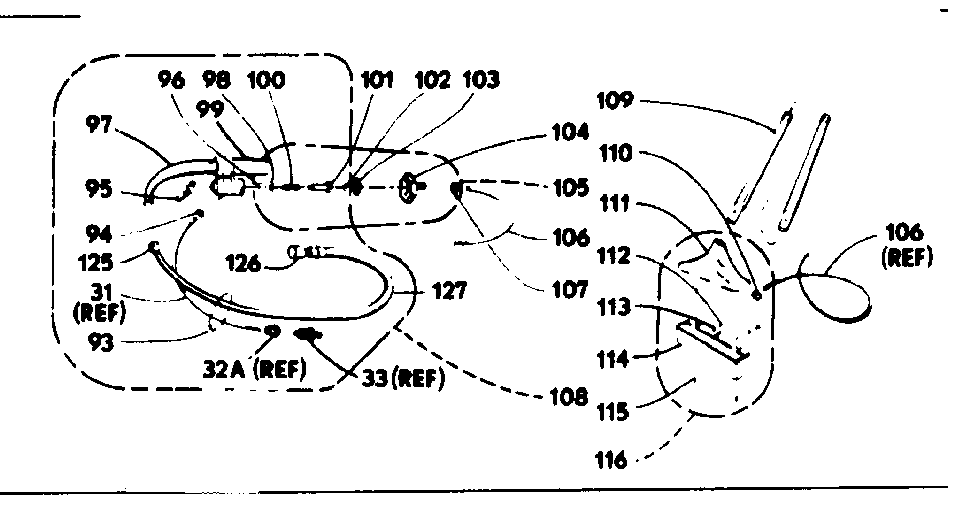Kenmore 1758575180 hose assembly diagram