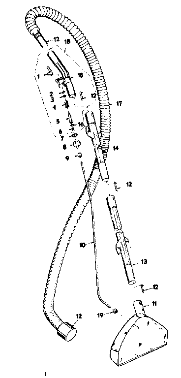 Kenmore 1758515180 hose assembly diagram
