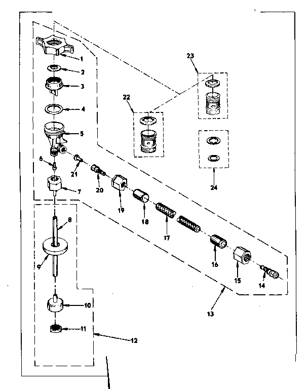 Kenmore 1758515180 check valve assembly diagram