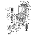 Sanyo OHR 280 SEARS 40220 replacement parts diagram