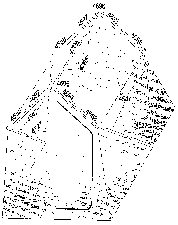 Sears 308771960 frame assembly diagram
