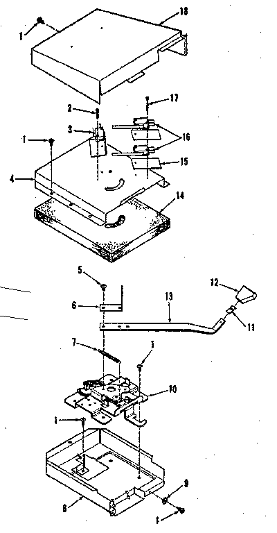 Kenmore 9117378610 illustration for power lock section diagram