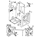 Kenmore 11088417300 cabinet parts diagram