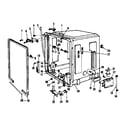 Kenmore 5871426080 tub details diagram