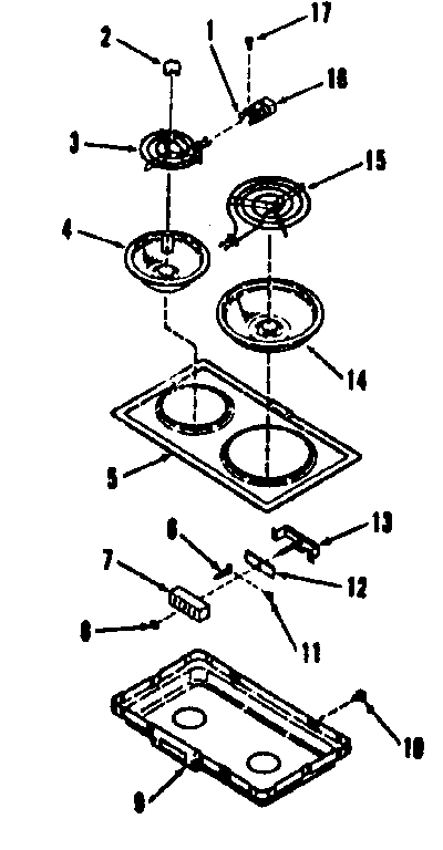 Kenmore 1194698690 optional electric coil module kit 7998520 & 4998620 diagram
