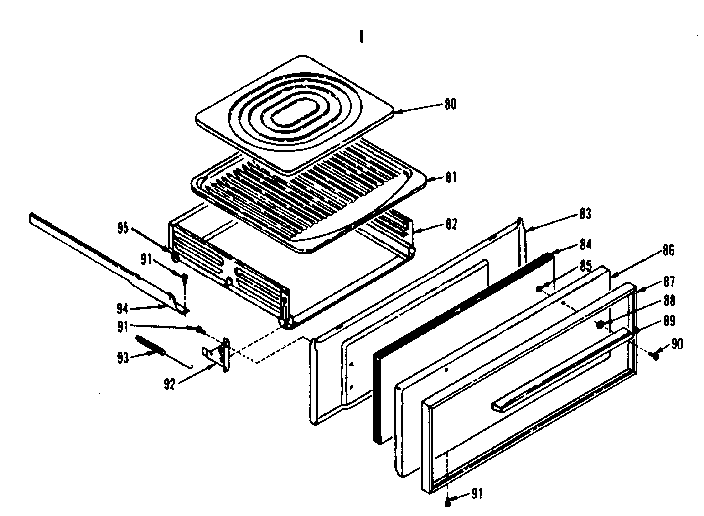 Kenmore 1197478011 broiler section diagram