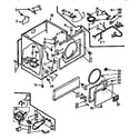 Kenmore 11077401620 cabinet assembly diagram