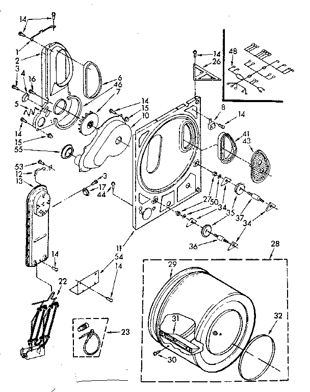Kenmore 11089390830 bulkhead parts diagram