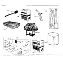 Kenmore 2581066181 optional accessories diagram