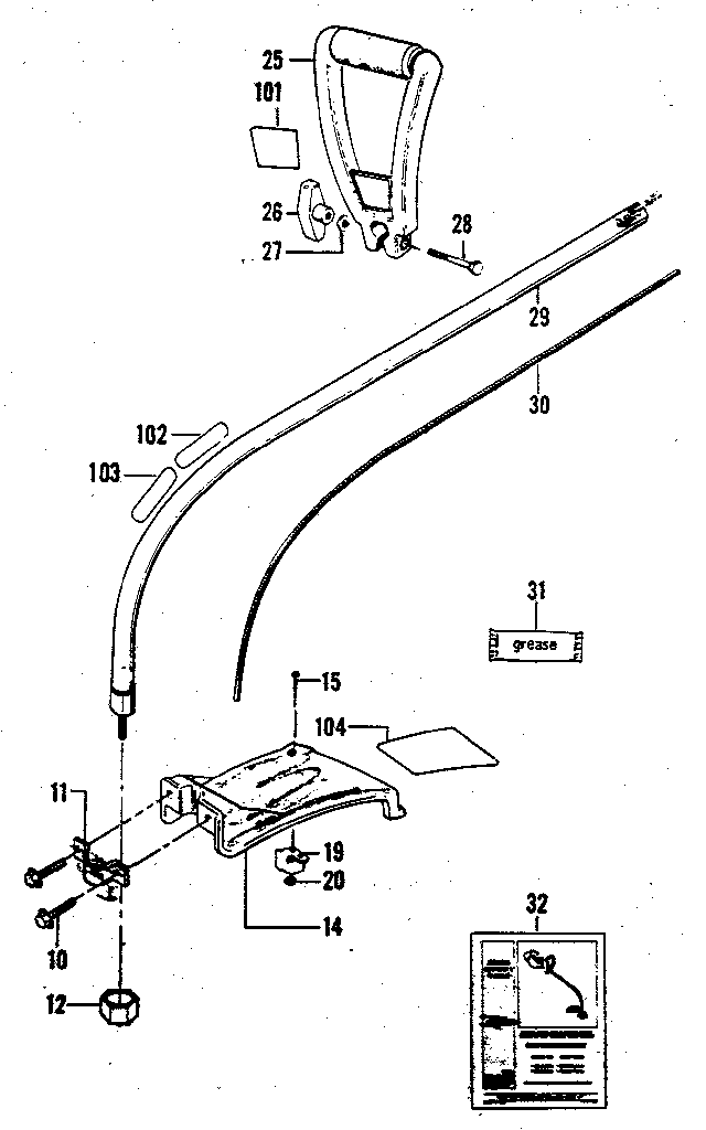 Craftsman 358796131 drive shaft diagram