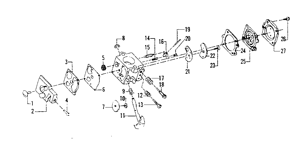 Craftsman 358796131 carburetor number 35183 diagram
