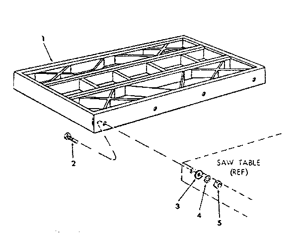 Craftsman 113241690 table extension diagram