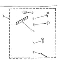 Kenmore 11082682300 miscellaneous parts diagram
