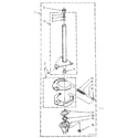 Kenmore 11082682300 brake and drive tube parts diagram