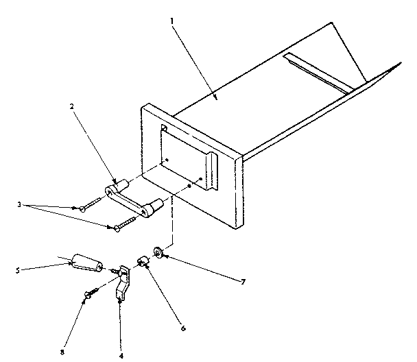 Kenmore 610742050 ash pan assembly diagram