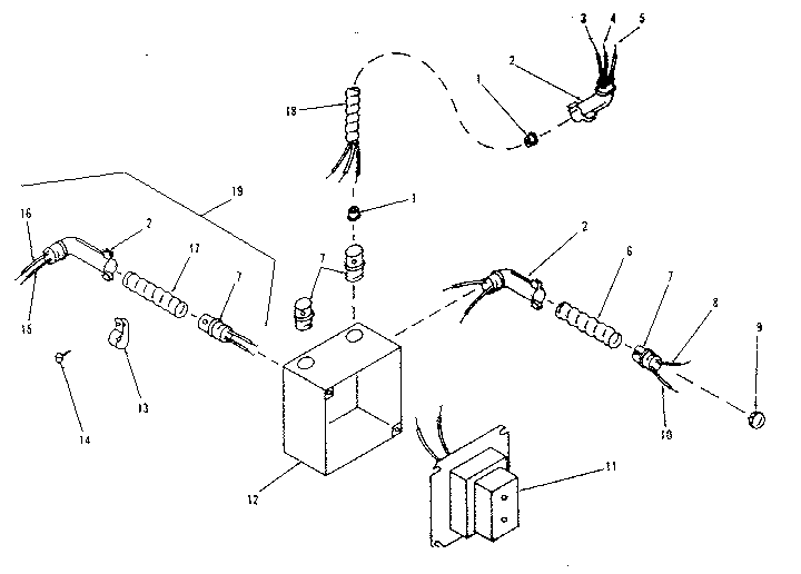 Kenmore 610742050 wire harness assembly diagram