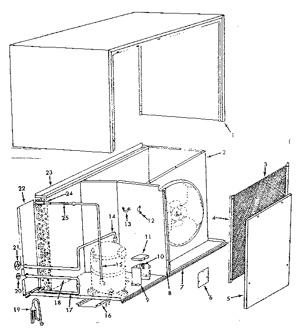 Kenmore 867811171 non-functional replacement parts diagram