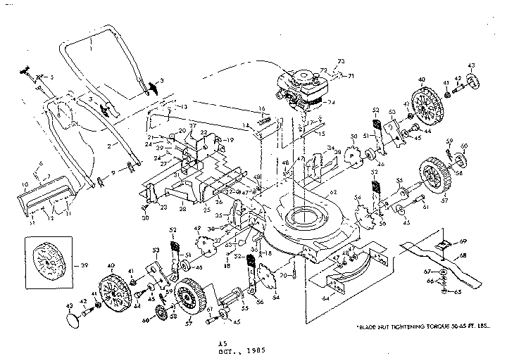 Craftsman 917372202 main frame diagram