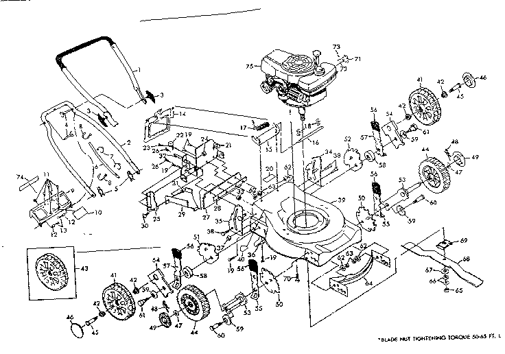 Craftsman 917974300 main frame diagram