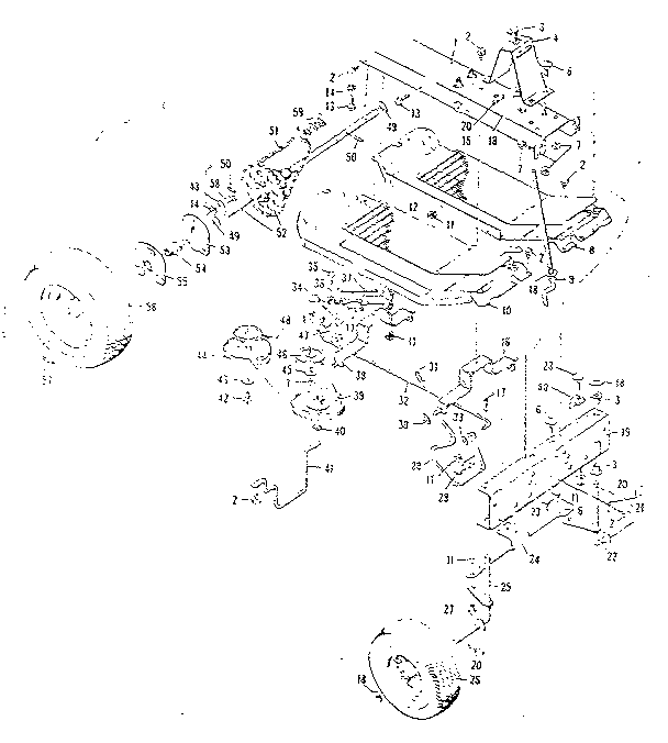 Craftsman 50281373 drive assembly diagram