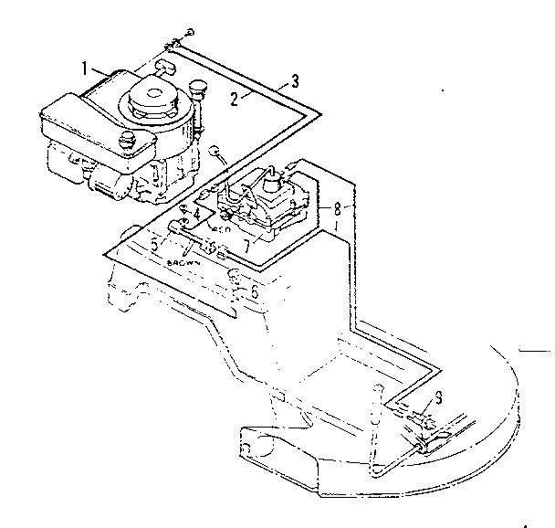 Craftsman 50281373 engine diagram