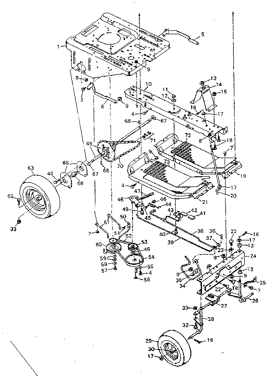 Kenmore 5027256010 top half diagram