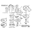 Oster 980-16 housing and slicers diagram