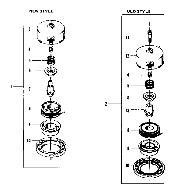 Craftsman 358795580-1980 cuttting head diagram