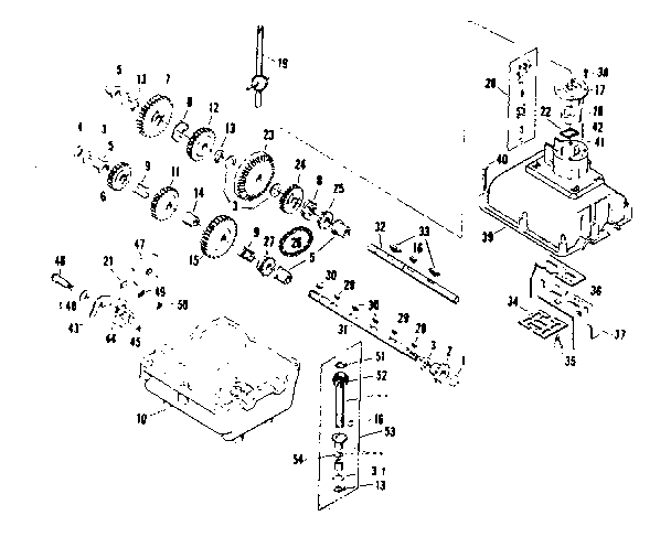 Craftsman 536963100 transmission diagram