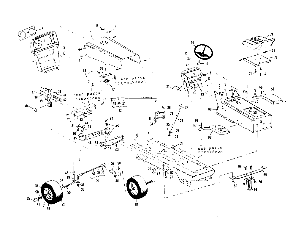 Craftsman 536250820 unit breakdown diagram