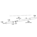 Snapper 1695359 short pulley bar diagram