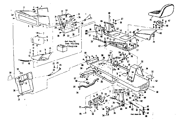 Craftsman 536250931 top half diagram