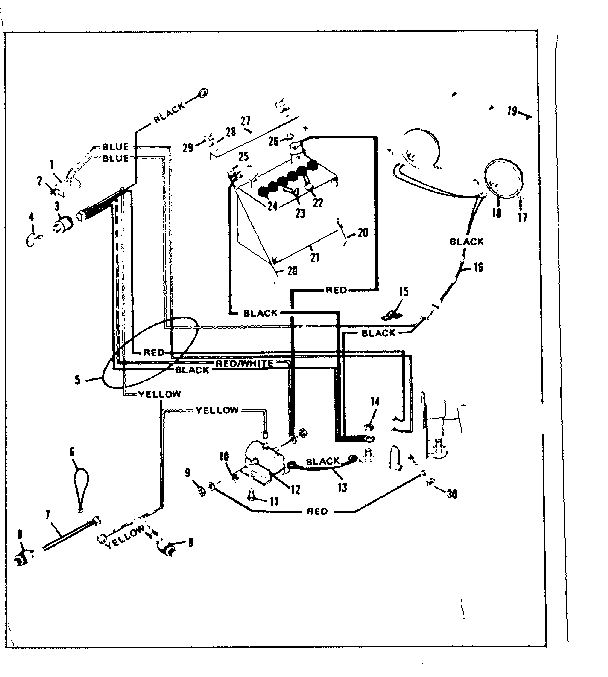 Craftsman 53625094 wiring diagram diagram