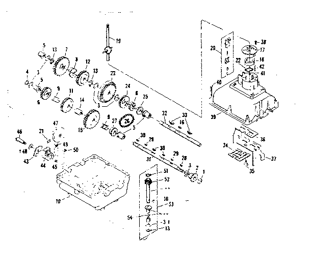 Craftsman 536255250 transmission diagram