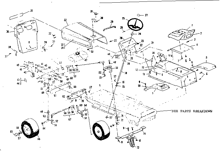 Craftsman 536255230 top half diagram