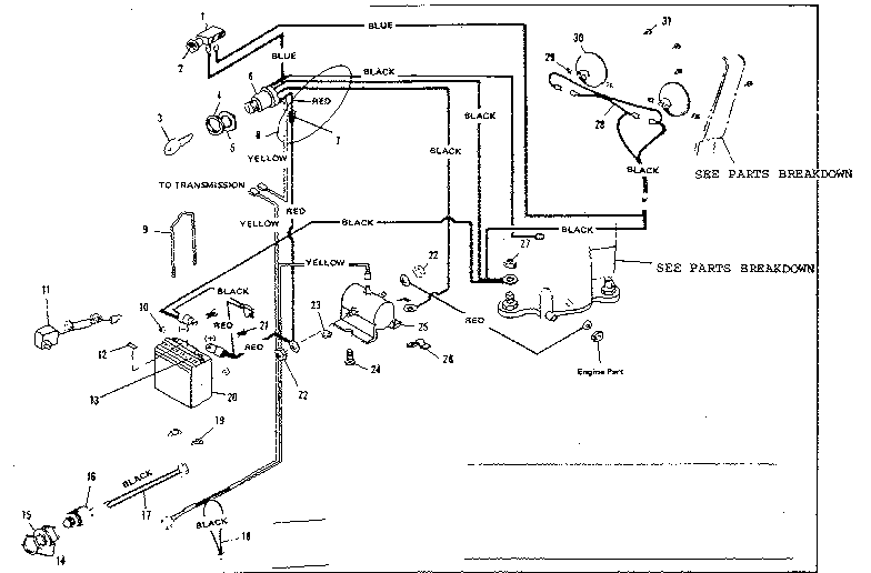 Craftsman 536255230 wiring diagram diagram