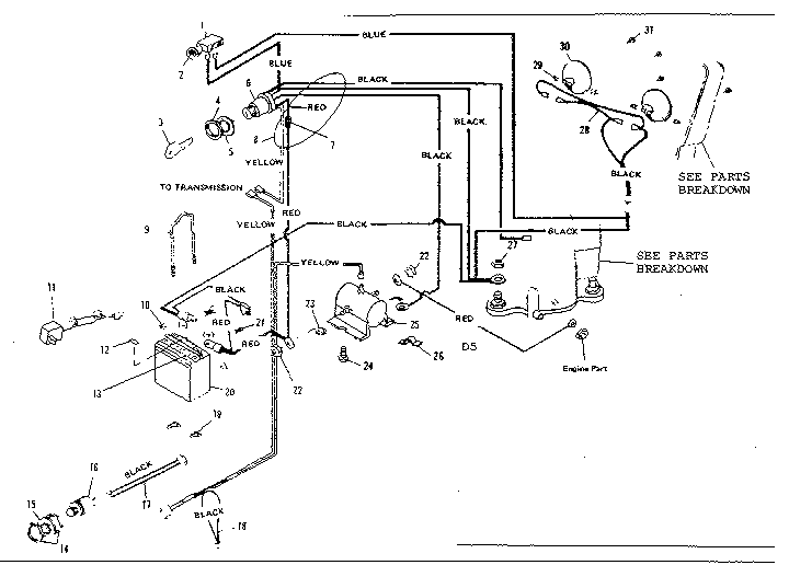 Craftsman 536255231 wiring diagram diagram