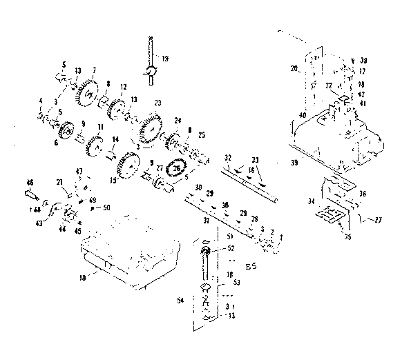 Craftsman 536255231 transmission diagram