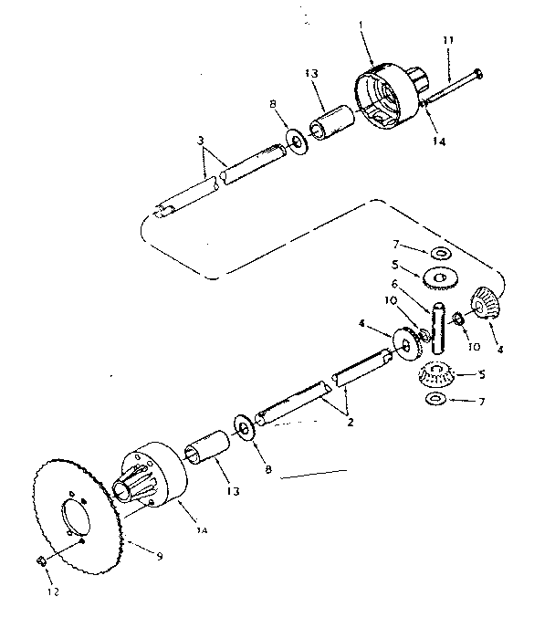 Craftsman 536255231 differential diagram