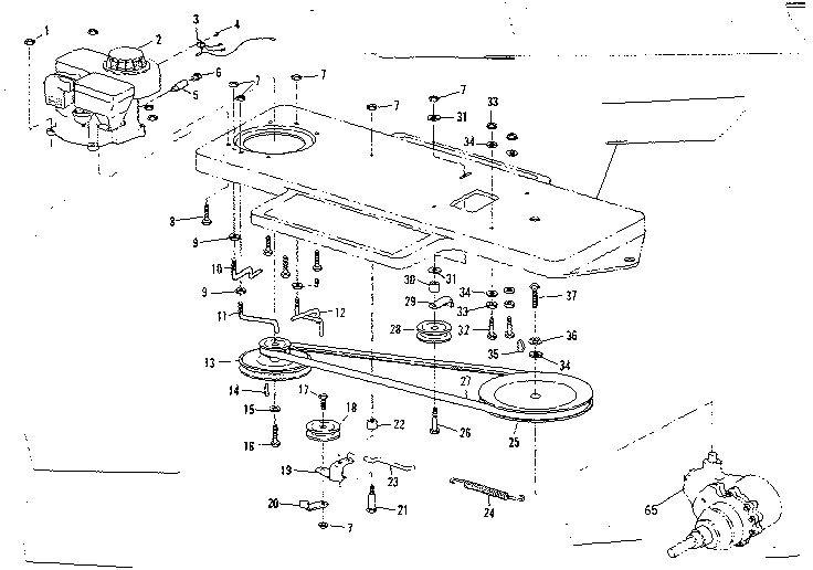 Craftsman 53696331 engine diagram