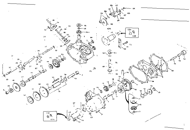 Craftsman 53696331 transaxle diagram
