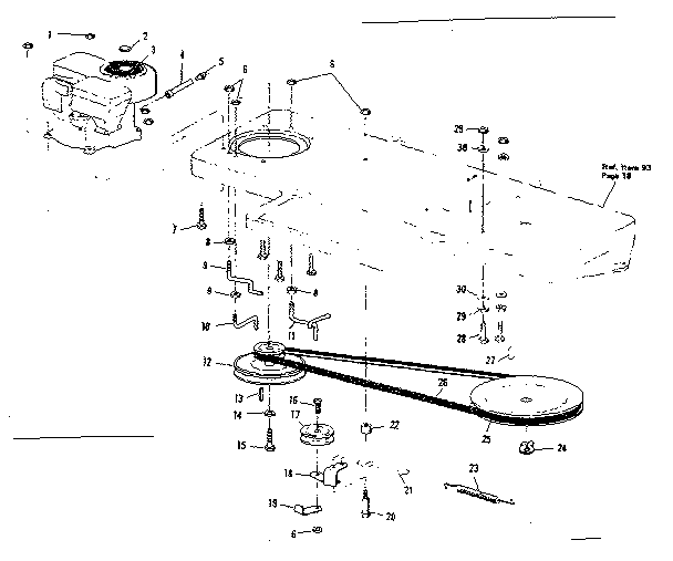 Craftsman 564250910 clutch assembly diagram