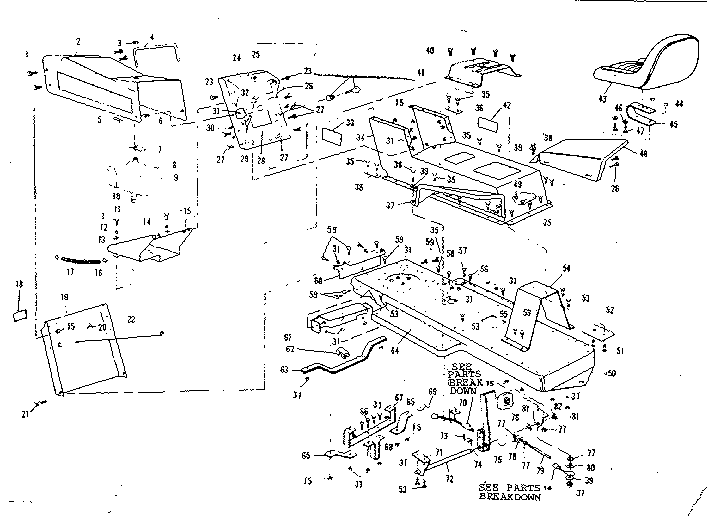 Craftsman 536250920 top half diagram