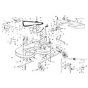 Craftsman 536250920 mower deck diagram