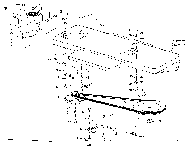 Craftsman 536250922 engine diagram