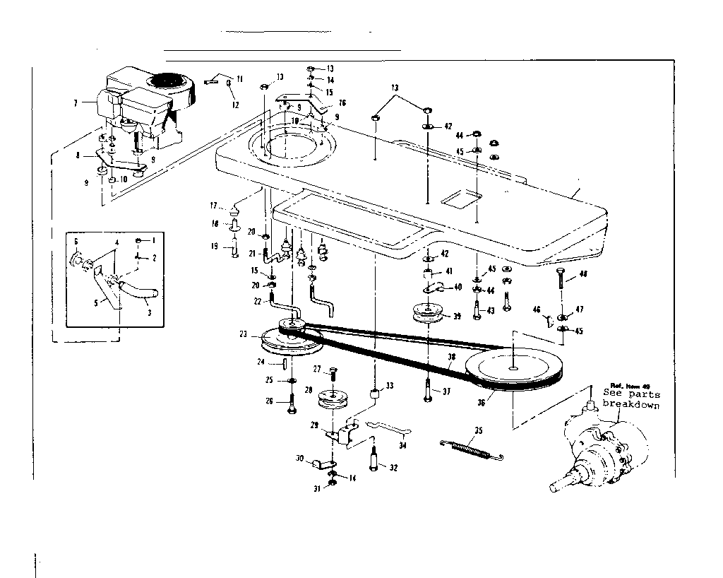 Craftsman 536250942 engine diagram