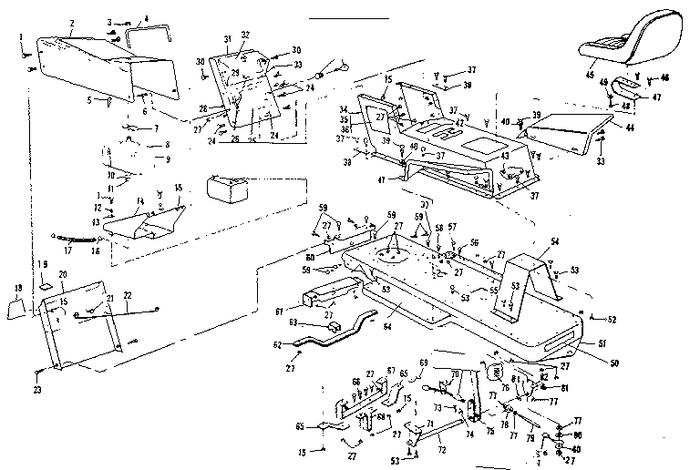 Craftsman 536250930 top half diagram