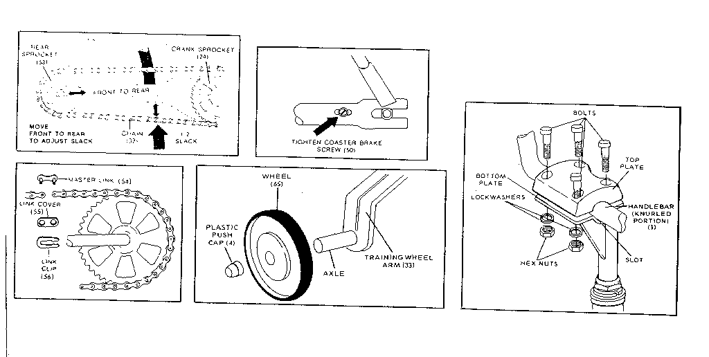 Sears 512878880 crank assembly diagram
