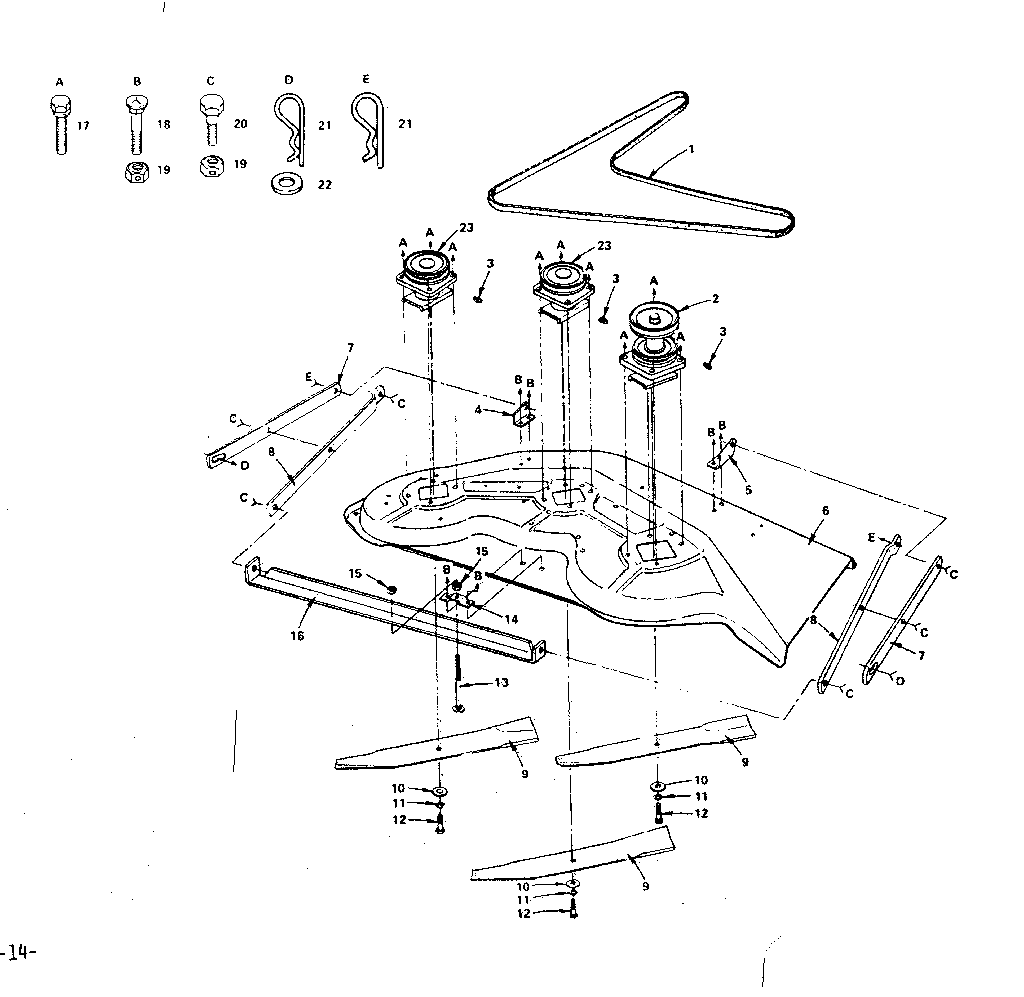 Craftsman 917252933 mower diagram