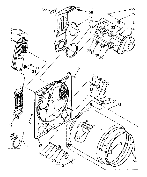 Kenmore 11086681100 bulkhead parts diagram